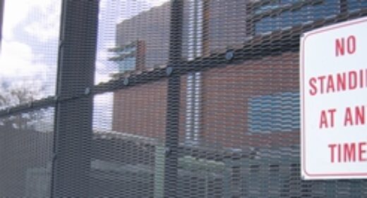 Expanded mesh is an effective security tool in many applications.