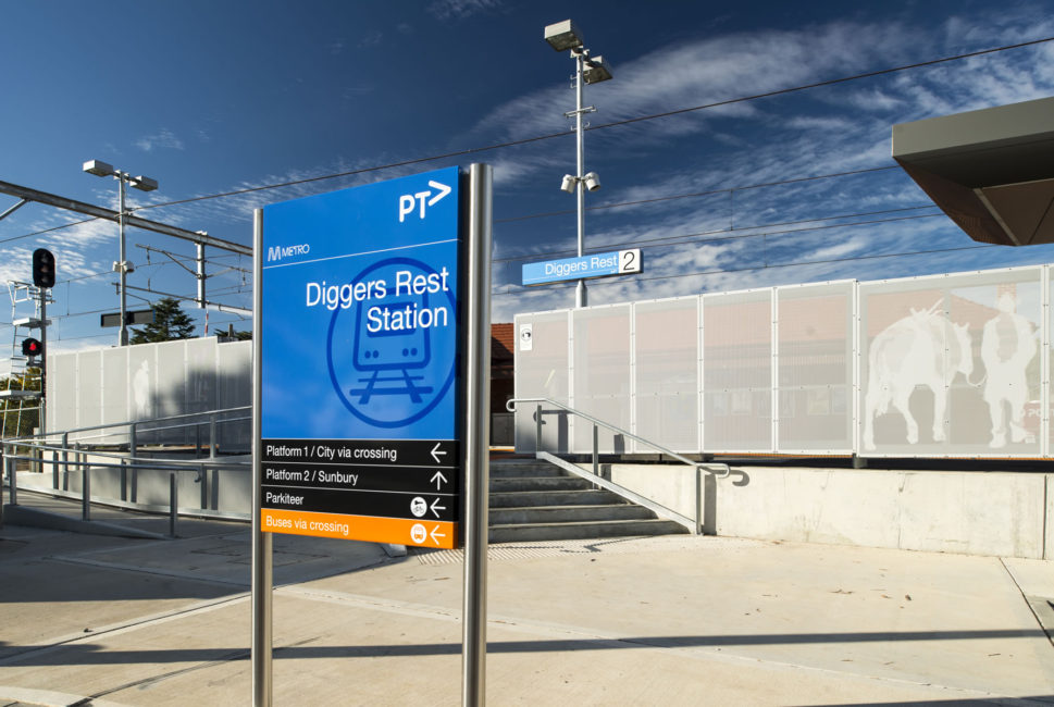 Location: Diggers Rest Station,VIC