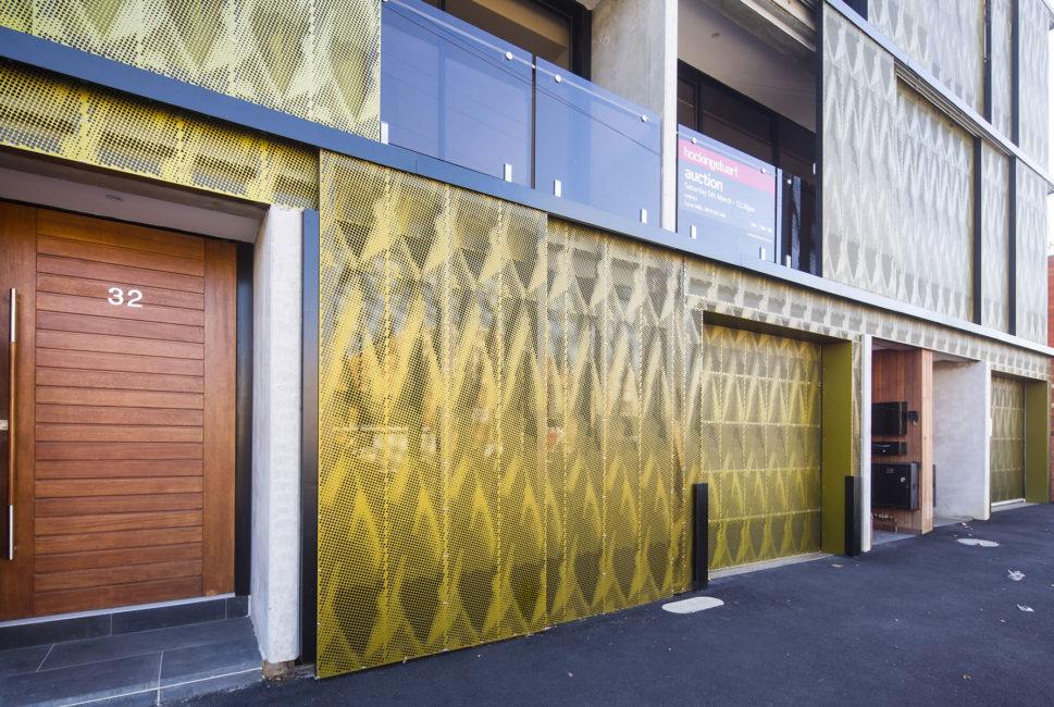 Location: Baillie Street Apartments,North Melbourne,VIC Architect: Elenberg Fraser