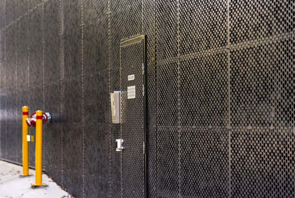 Leo Apartments – Aero perforted panels