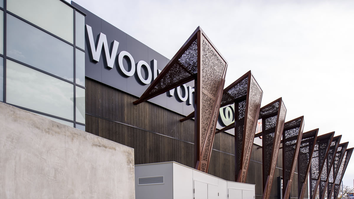 Woolworths WA – Perforated Metal